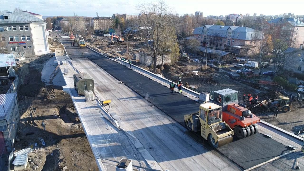 Работы на объекте Гоголевский путепровод вступают в завершающую стадию Работы на объекте Гоголевский путепровод вступают в завершающую стадию
