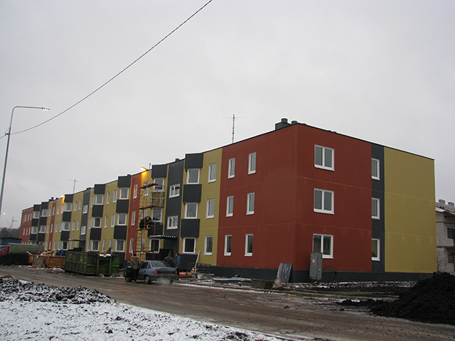 Многоквартирный жилой дом №2 в районе ул. Муезерской в г. Петрозаводске отгружен Многоквартирный жилой дом №2 в районе ул. Муезерской в г. Петрозаводске отгружен