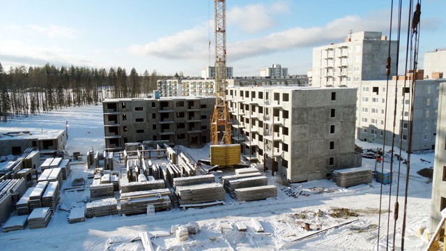 Многоквартирный жилой дом №20 в микрорайоне №5 жилого района «Древлянка-II» в г.Петрозаводске отгружен Многоквартирный жилой дом №20 в микрорайоне №5 жилого района «Древлянка-II» в г.Петрозаводске отгружен