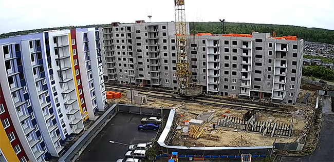 Многоквартирный секционный жилой дом №22 в ЖК "Свиристель" в г. Петрозаводске отгружен Многоквартирный секционный жилой дом №22 в ЖК "Свиристель" в г. Петрозаводске отгружен
