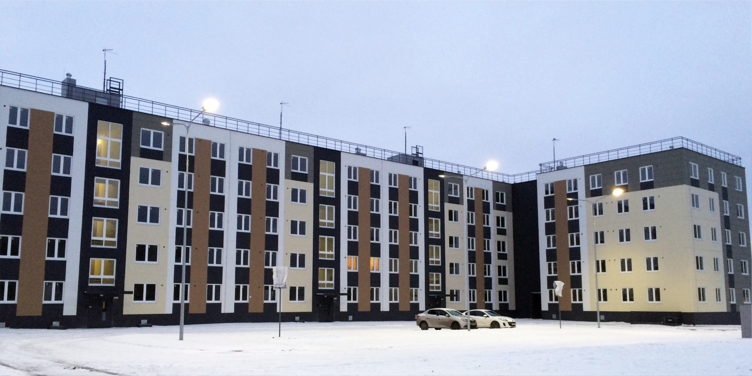 Многоквартирный жилой дом в районе ул. Мерецкова в г. Беломорске отгружен Многоквартирный жилой дом в районе ул. Мерецкова в г. Беломорске отгружен
