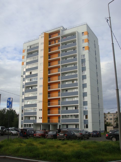 Многоквартирный жилой дом по ул. Антонова в г.Петрозаводске отгружен Многоквартирный жилой дом по ул. Антонова в г.Петрозаводске отгружен