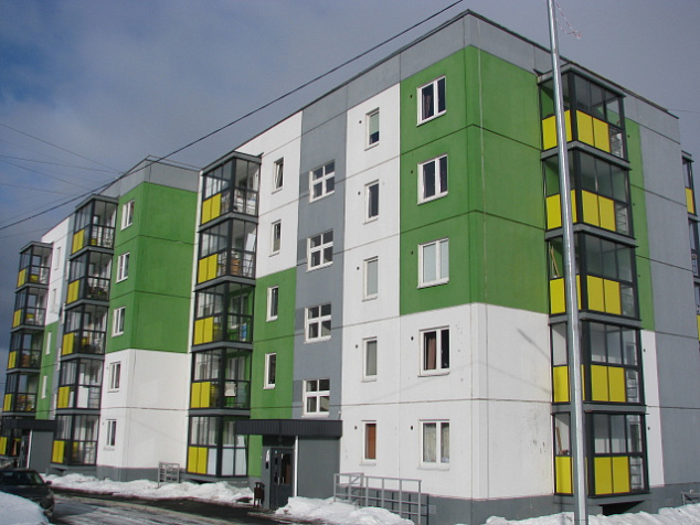  50-квартирный жилой дом в районе шоссе Лососинского